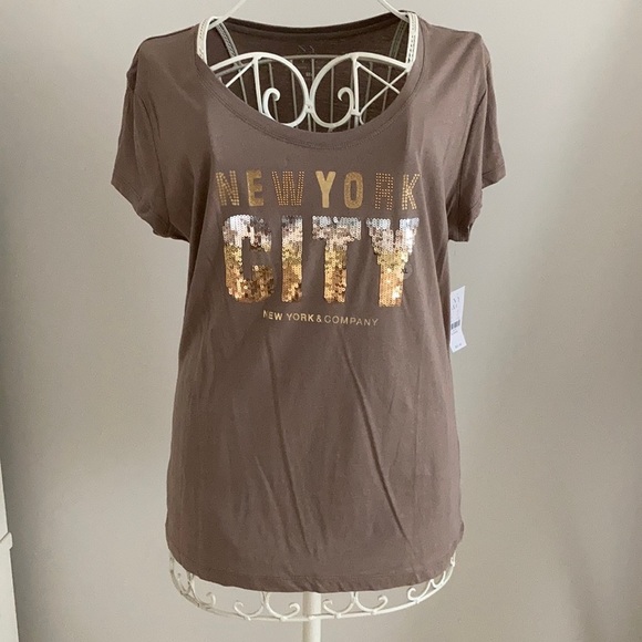SHORT sleeve embellished tee - Picture 1 of 6
